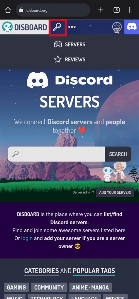 discord search server|How to Find Discord Servers on a PC or Mobile Device .